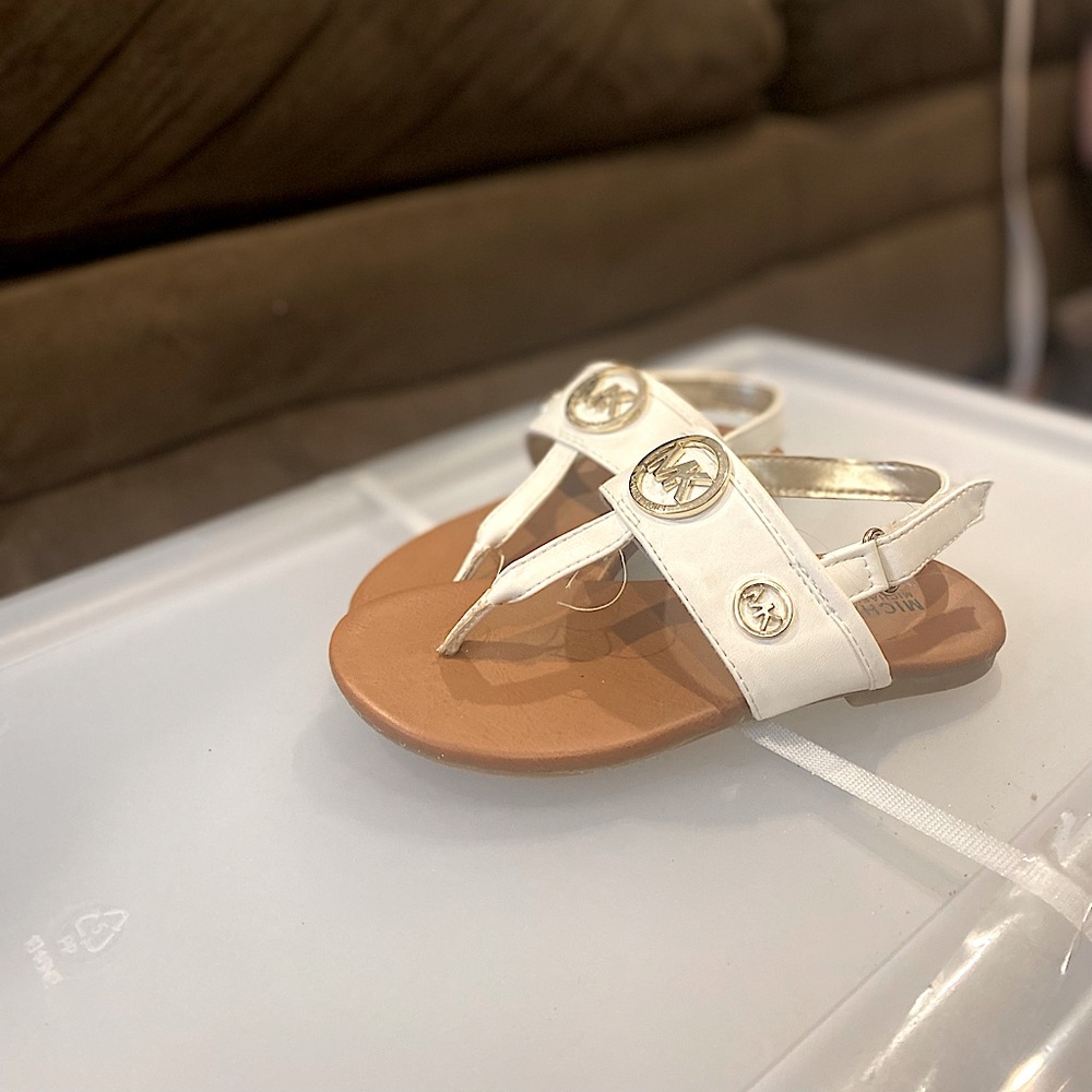 Michael Kors White Sandals